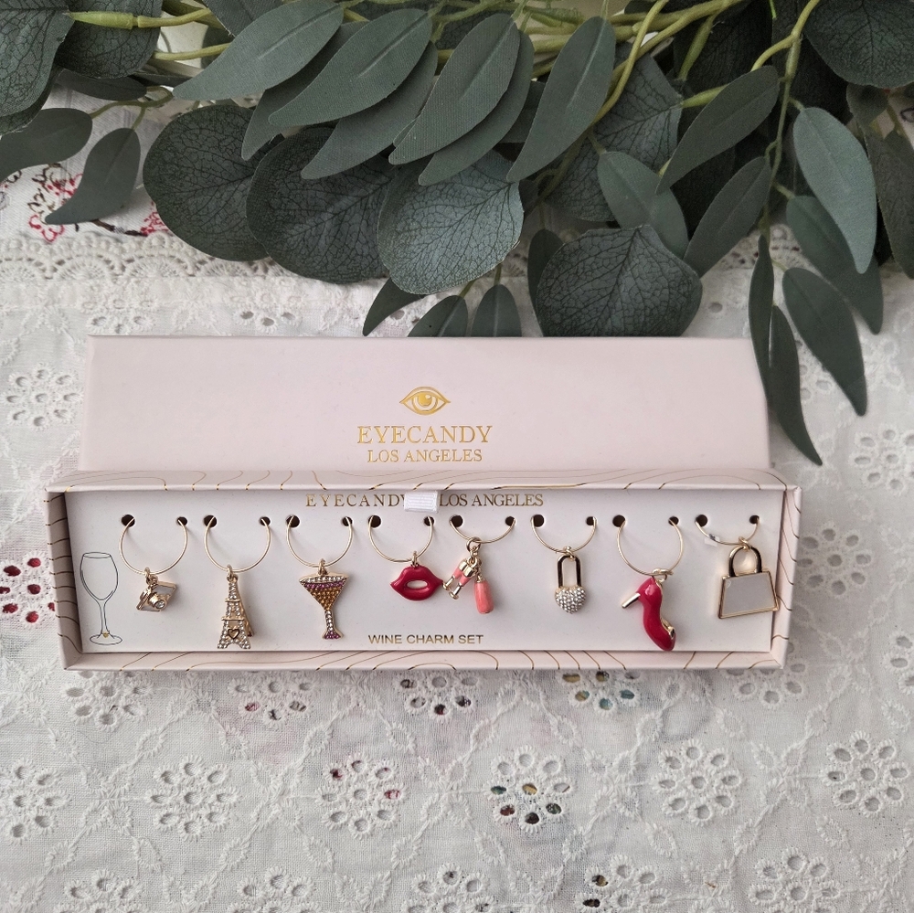 Eye Candy Los Angeles Wine Charm Set